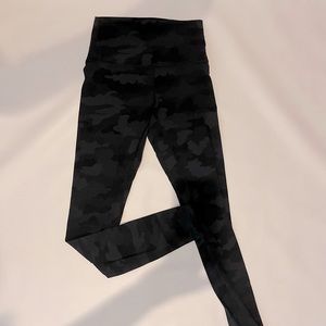 Lululemon align leggings black camo